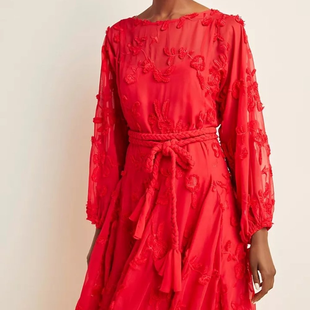 Mare Mare for Anthropologie Amal Textured Dress